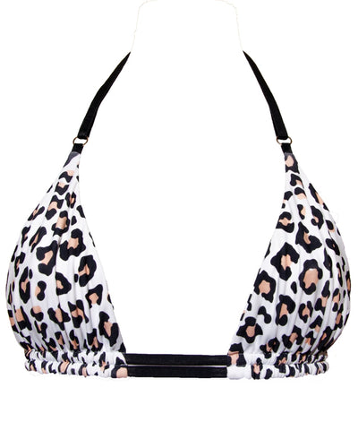 Colombiana Top White Leopard